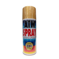 ราคา สีสเปรย์อเนกประสงค์ เอทีเอ็ม (ATM SPRAY) NO.A400 Rich Gold สีทอง ริสโกลด์ จำนวน 1 กระป๋อง (YA04055)
