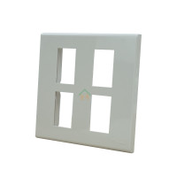 ราคา CHANG ฝาหน้ากาก4ช่อง FA-204 สีขาว 1 ชิ้น/แพ็ค (YA24952)