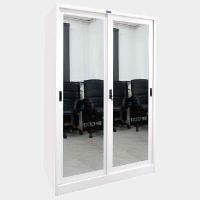 ราคา ICONIC ตู้เสื้อผ้าบานเลื่อนกระจกเงา รุ่น CWS-412 (YA34524)