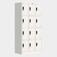 ราคา ICONIC ตู้ล็อคเกอร์เหล็ก 12 ช่อง รุ่น CLK-12 สีขาว (YA34512)