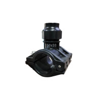 ราคา UHM แคล้มป์รัดท่อแยก ขนาด 50x20 มิล ข้อต่อพีบี PB ตรา PBP ระบบสวมล็อค (YA44725)