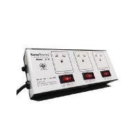 ราคา SAVE TRONICS ปลั๊กไฟกันไฟกระชาก รุ่น D-3E สีฟ้า-ขาว สายยาว 3 เมตร (YB99798)