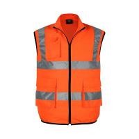 ราคา เสื้อพัดลมแขนกุดติดแถบสะท้อนแสง รุ่น KTFMJ-1 สีส้ม ไซส์ XL (YC03282)