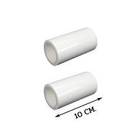 ราคา ASGUARD ลูกกลิ้งขจัดฝุ่น ทำความสะอาด สีขาว 10ซม.(2ม้วน)(รีฟิล) (YA10428)