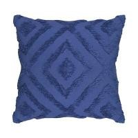 ราคา KASSA HOME หมอนอิง Cotton Tufted รุ่น 2005-14-NV สีน้ำเงิน ขนาด 45 x 45 ซม. (YC03789)