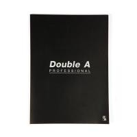 ราคา สมุดรายงาน A4 70แกรม (50แผ่น) ดำ Double A (5004049)
