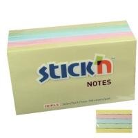 ราคา STICK N กระดาษโน้ต พาสเทล คละสี ขนาด 3x5 นิ้ว แพ็ค 5 เล่ม (5203580)