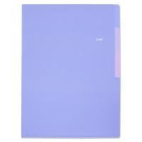 ราคา ONE แฟ้มซองพลาสติก 3 ช่อง รุ่น E317-A4 สีม่วง ขนาด 23x31.5 ซม. จำนวน 1 ซอง (6094538)