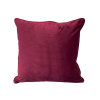 ราคา หมอนอิง KASSA HOME รุ่น Velvet สีแดง ขนาด 45 x 45 ซม. (YA01501)