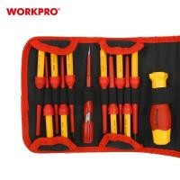 ราคา WORKPRO ชุดไขควงหุ้มฉนวนกันไฟ รุ่น WP341018 (YA18193)