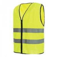 ราคา TRAFFICTHAI เสื้อสะท้อนแสง แบบซิป สีเขียวมะนาว ไซส์ XL (YA24449)