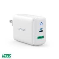ราคา ANKER หัวชาร์จเร็ว Oppo VOOC Charge 2.0 รุ่น A2630J21-AK264 ขาปลั๊กพับได้ กำลังไฟ 20W USB-A + 18W USB-C (YC03176)