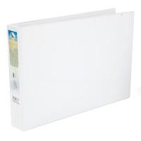 ราคา แฟ้ม 2 ห่วง สอดปก A3 แนวนอน สัน 2" ขาว ผีเสื้อ (603127W)