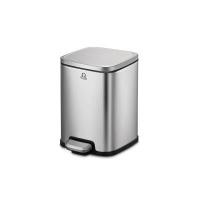 ราคา ถังขยะสเตนเลส แบบเท้าเหยียบ ทรงเหลี่ยม Octopus STA 09 9 ลิตร (YA04608)