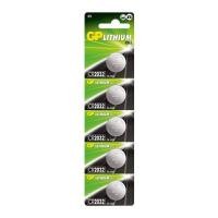 ราคา GP BATTERY ถ่านเม็ดกระดุม GP Battery Lithium Button no.2032 x 5 (20 แพ็ค) (YA26304)