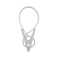 ราคา KASSA HOME กิ๊บหนีบผ้า พลาสติก สีเทา แพ็ค 20 ตัว (YD05853)