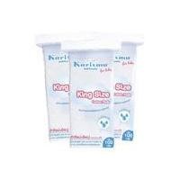 ราคา KARISMA สำลีแผ่นใหญ่ สีขาว ขนาด 100 กรัม (แพ็ค 3) (0008910)