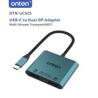 ราคา ONTEN อะแดปเตอร์แปลงสัญญาณ Type C to DisplayPort รุ่น UC915 สี Pine Green (4096412)