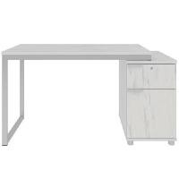 ราคา โต๊ะทำงาน Sure HBD-1261 สีขาว-ลายหินอ่อน (A013533)