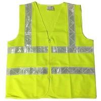 ราคา BEST ONE เสื้อกั๊กสะท้อนแสง แถบ PVC ขนาดอก 46 นิ้ว ยาว 27 นิ้ว มาตรฐาน CE ISO 20471:2013 (Y007215)