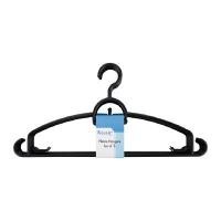 ราคา ไม้แขวนเสื้อพลาสติก KASSA HOME (แพ็ก 5 ชิ้น) สีดำ (YB89050)