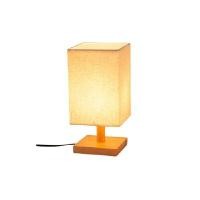 ราคา NATAKU โคมไฟตั้งโต๊ะสี่เหลี่ยม รุ่น 27CM ฐานไม้ สีครีม (YC88330)