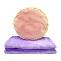 ราคา SANDI หมอนอิงพร้อมผ้าห่ม รุ่น NP221103 สีชมพู-ม่วงเข้ม (YC06236)