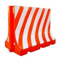ราคา แผงกั้นจราจรพลาสติก GIANT KINGKONG รุ่น DW-SM10 สีส้ม - ขาว (Y076278)