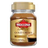 ราคา MOCCONA กาแฟสำเร็จรูปผสมกาแฟอาราบิก้าคั่วบดละเอียด รุ่น Gold Crema สีน้ำตาล ขนาด 200 กรัม (0095759)