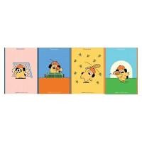 ราคา DOUBLE A สมุดรายงาน A4 80 แกรม 30 แผ่น รุ่น Ohige No Pon A4 คละสี (5098078)