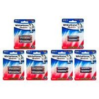 ราคา ถ่านม้าขาวอัลคาไลน์ AA,AAA 3+3 แพ็ค (2pcs/pack) (YC63621)