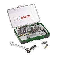 ราคา BOSCH ชุดไขควงดอกบิต 27 ชิ้น รุ่น Screwdriver Bit SDB-set สี Green (YD08920)