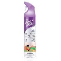 ราคา KINGS STELLA สเปรย์ปรับอากาศ รุ่น Refresh Air Plus กลิ่น Toy &amp; Baby ขนาด300มล. (0008799)