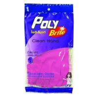 ราคา POLY-BRITE ถุงมือยางอเนกประสงค์ ไซส์ M (0322190)