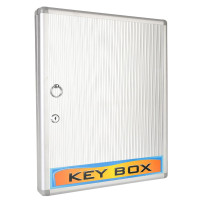 ราคา กล่องเก็บกุญแจอลูมิเนียม พร้อมกุญแจล็อค รุ่น H-1072 สีเงิน (YA37040)