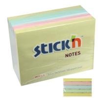 ราคา STICK N กระดาษโน้ต คละสี ขนาด 3x4 นิ้ว แพ็ค 5 เล่ม (5203560)