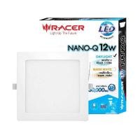 ราคา โคมดาวน์ไลท์หน้าเหลี่ยม 4 นิ้ว LED 12W Daylight RACER รุ่น NANO-Q 12W DL65 สีขาว (Y039439)
