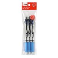 ราคา ONE ปากกาหมึกเจล แบบกด รุ่น GP815-07 ขนาด 0.7 มม. หมึกสีน้ำเงิน (แพ็ค 3 ด้าม) (1095305)