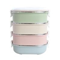 ราคา RRS ปิ่นโตเก็บความร้อน 4 ชั้น สีพาสเทล ความจุ 3.6 ลิตร (Y008328)