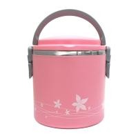 ราคา RRS ปิ่นโตเก็บความร้อน 1 ชั้น 1.8 ลิตร สีชมพู (Y008338)