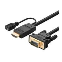 ราคา UGREEN สายแปลงสัญญาณ HDMI TO VGA รุ่น 30449 1.5 เมตร (4093771)