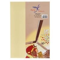 ราคา FLYING กระดาษการ์ดสี A4 120 แกรม No.10 สีเหลือง (แพ็ค 100 แผ่น) (5020960)