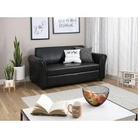 ราคา โซฟาหนังพีสังเคราะห์ 2.5 ที่นั่ง รุ่นเจมส์ - สีดำ INDEX LIVING MALL (Y082773)