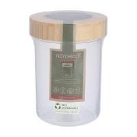 ราคา INDEX LIVING MALL ขวดโหลโอชา NC881 ฝาไม้ รุ่นนามีโก้ สีใส ขนาด 1500 มล. (YA29245)