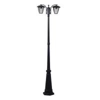 ราคา โคมไฟเสาสูง 2xE27 LUZINO รุ่น SIMONE RH025P/2(BK) สีดำ (Y020485)