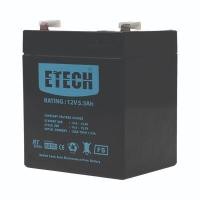 ราคา ETECH แบตเตอรี่ 5.5Ah 12V (Y092496)