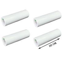 ราคา ASGUARD ลูกกลิ้งขจัดฝุ่น ทำความสะอาด สีขาว 20ซม.(4ม้วน)(รีฟิล) (YA10455)