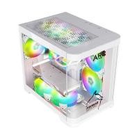 ราคา ITSONAS เคสคอมพิวเตอร์ รุ่น ARC ARGB รองรับ MICRO-ATX/MINI-ITX ฝาข้างกระจก ติดตั้งพัดลม 5 ตัว (YC60992)