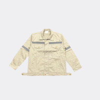 ราคา เสื้อช็อปช่าง SHP1 ใส่ได้ทั้งผู้ชายและผู้หญิง มีแถบสะ ASGUARD SHP1 XL, ครีม ตัว (YC92832)