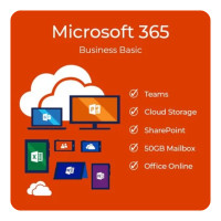 ราคา Microsoft 365 สำหรับธุรกิจ Business Basic (รายปี)(ส่ง License ผ่านทาง E-Mail เท่านั้น)(NCT) (YA14929)